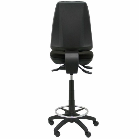Tabouret Elche S Bali Piqueras y Crespo SB840RN Noir PVC