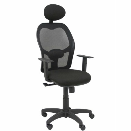Silla de Oficina con Cabecero Alocén Piqueras y Crespo B10CRNC Negro