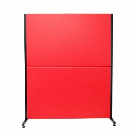 Folding screen Valdeganga Piqueras y Crespo 80SPRJ Red Imitation leath