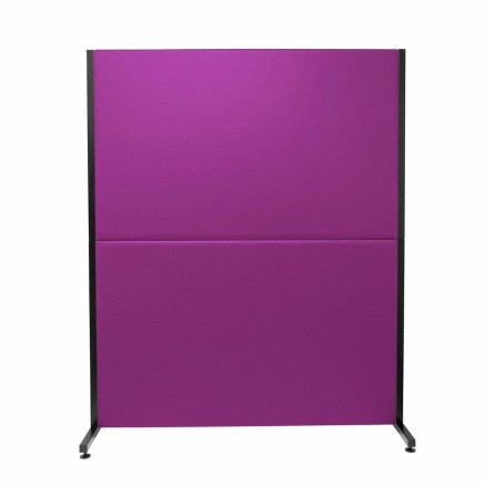 Folding screen Valdeganga Piqueras y Crespo 80SPLI Lilac Imitation lea