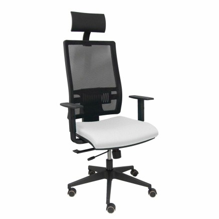 Bürostuhl mit Kopfstütze Piqueras y Crespo B10CRPC Weiß