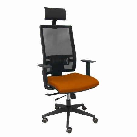 Bureaustoel met hoofdsteun Piqueras y Crespo B10CRPC Bruin