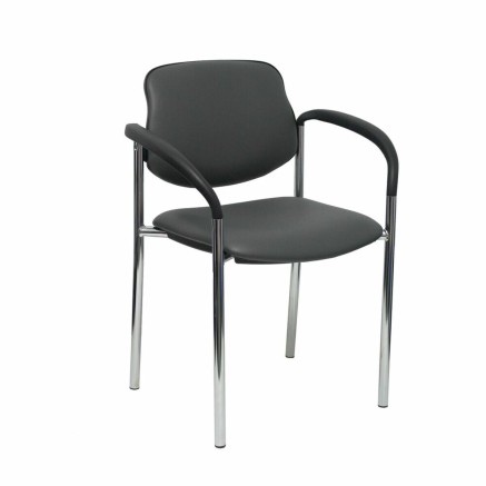 Reception Chair Villalgordo Piqueras y Crespo SP600CB Dark grey With a