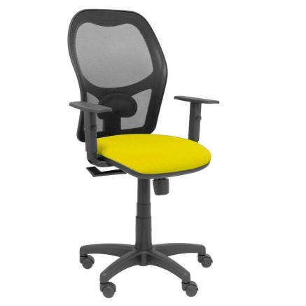Bureaustoel Piqueras y Crespo 0B10CRN Geel Met armleuning