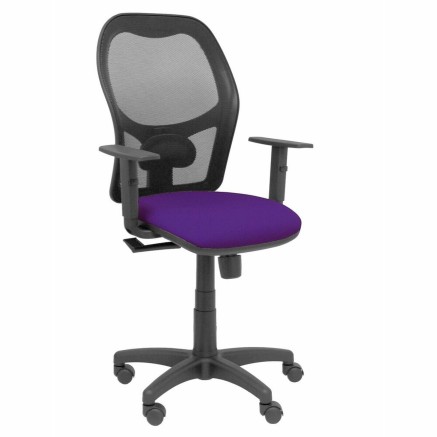 Chaise de Bureau Piqueras y Crespo 0B10CRN Violet Avec accoudoirs