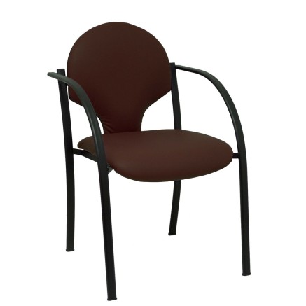 Sedia per Reception Piqueras y Crespo 220PTNSP463 Marrone scuro 2
