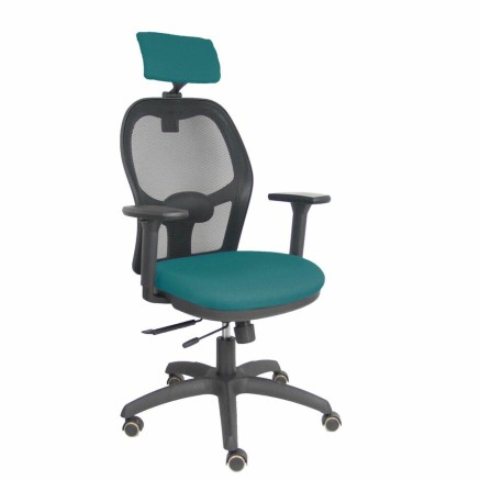 Bureaustoel met hoofdsteun Piqueras y Crespo B3DRPCR Blauw