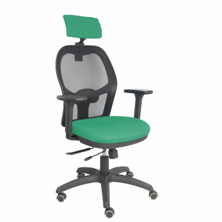 Silla de Oficina con Cabecero Piqueras y Crespo B3DRPCR Verde Esmerald