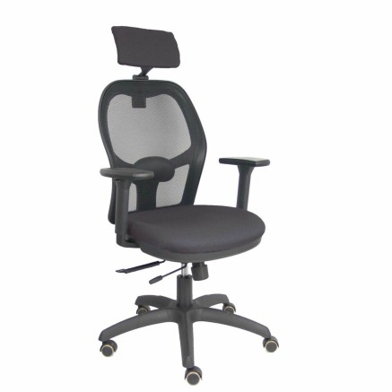 Chaise de Bureau avec Appui-tête Piqueras y Crespo B3DRPCR Gris fonc