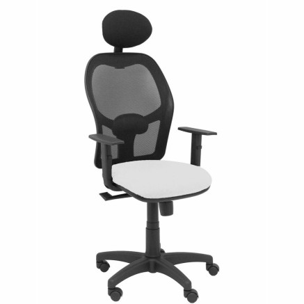 Chaise de Bureau avec Appui-tête Piqueras y Crespo B10CRNC Blanc