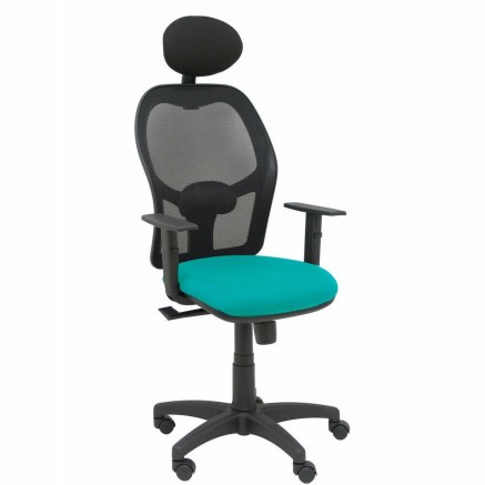 Office Chair with Headrest Piqueras y Crespo B10CRNC Turquoise Turquoi