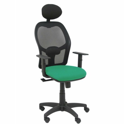 Silla de Oficina con Cabecero Piqueras y Crespo B10CRNC Verde Esmerald