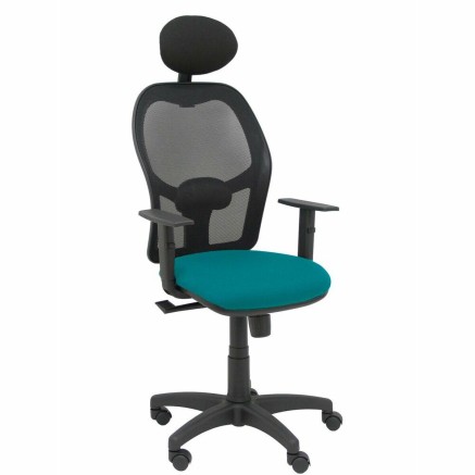 Bürostuhl mit Kopfstütze Piqueras y Crespo B10CRNC Blau Petroleum gr