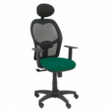 Chaise de Bureau avec Appui-tête Piqueras y Crespo B10CRNC Vert fonc