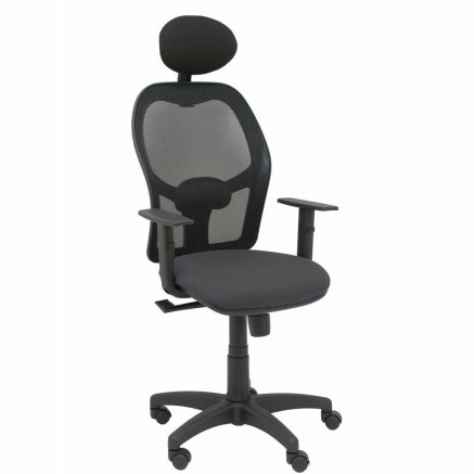 Bureaustoel met hoofdsteun Piqueras y Crespo B10CRNC Donker grijs