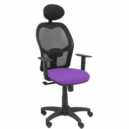 Bureaustoel met hoofdsteun Piqueras y Crespo B10CRNC Lila