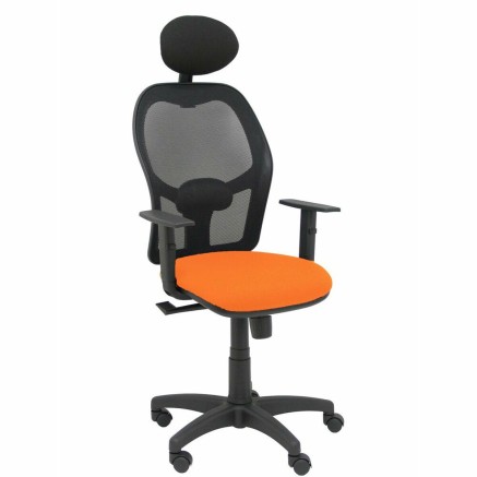 Bureaustoel met hoofdsteun Piqueras y Crespo B10CRNC Oranje