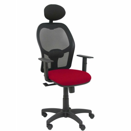 Bureaustoel met hoofdsteun Piqueras y Crespo B10CRNC Kastanjebruin
