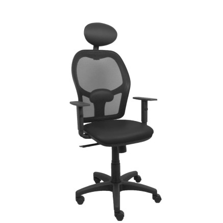 Bureaustoel met hoofdsteun Piqueras y Crespo B10CRNC Zwart