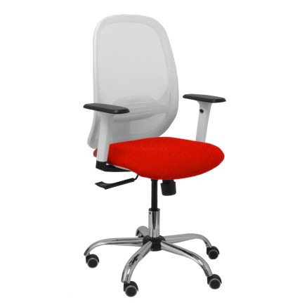 Bureaustoel Piqueras y Crespo 354CRRP Wit Rood