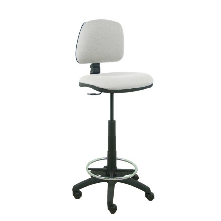 Sgabello Piqueras y Crespo CPB40RN Grigio chiaro PVC