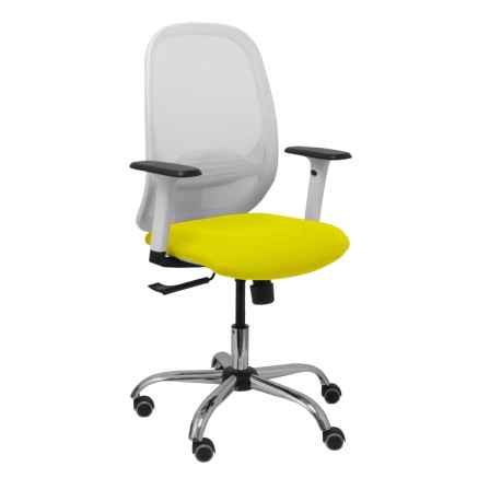 Office Chair Piqueras y Crespo 354CRRP Yellow White 2