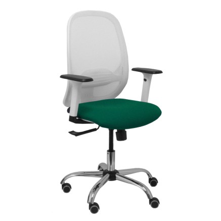 Bureaustoel Piqueras y Crespo 354CRRP Wit Donkergroen