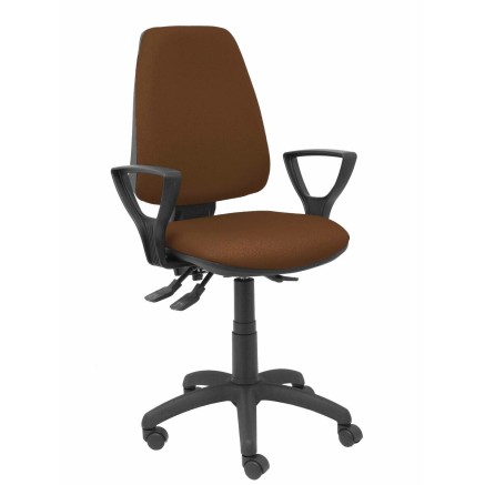 Chaise de Bureau Piqueras y Crespo 463B8RN Brun foncé