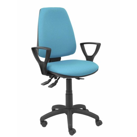 Chaise de Bureau Piqueras y Crespo B13B8RN Bleu ciel