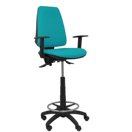 Sgabello Elche Piqueras y Crespo 39B10RN Verde Turchese PVC