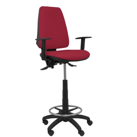 Sgabello Elche Piqueras y Crespo 33B10RN Rosso Granato PVC