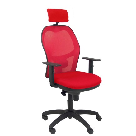 Bureaustoel met hoofdsteun Jorquera Piqueras y Crespo 10CRNCR Rood