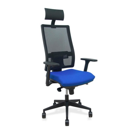 Chaise de Bureau avec Appui-tête Horna Piqueras y Crespo B3DR65C Bleu