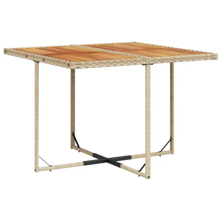 Ensemble à manger de jardin 9 pcs coussins gris résine tressée