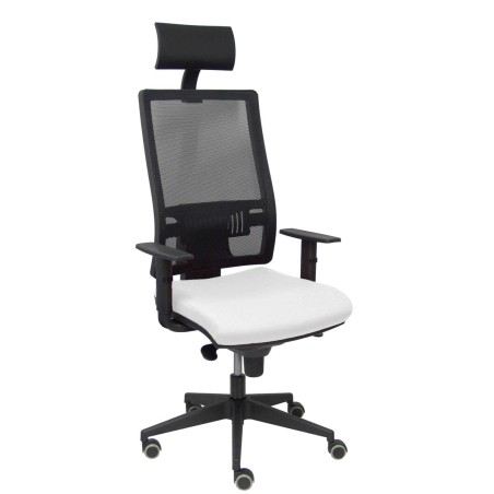 Chaise de Bureau avec Appui-tête Horna Piqueras y Crespo SBALI10 Blan