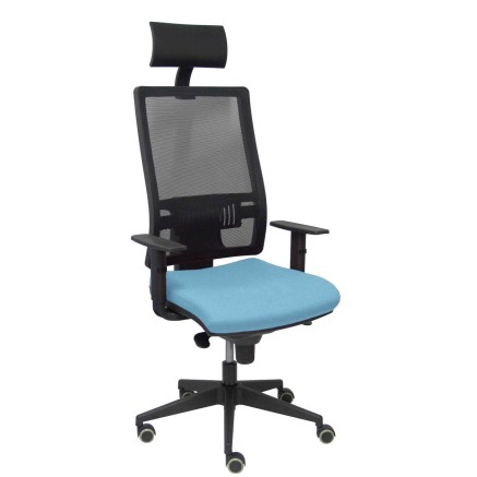 Chaise de Bureau avec Appui-tête Horna Piqueras y Crespo SBALI13 Bleu