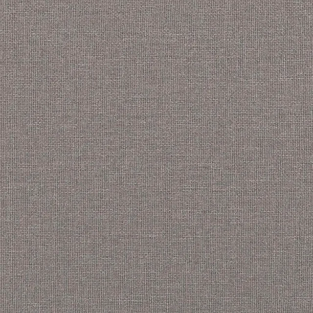 Canapé 3 places avec oreillers décoratifs taupe 210 cm tissu