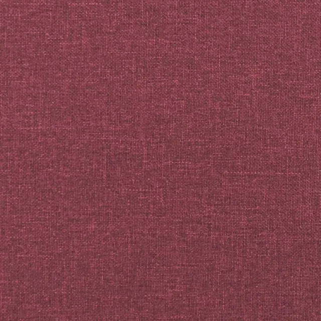 Ensemble de canapés 3 pcs rouge bordeaux tissu
