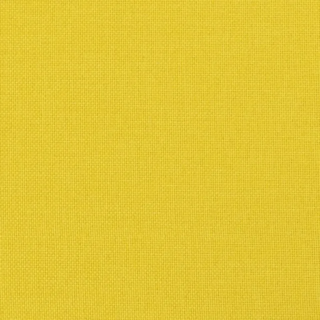 Ensemble de canapés 3 pcs avec repose-pied jaune clair tissu
