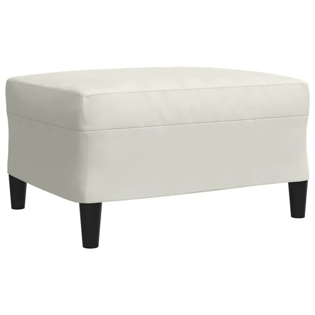 Ensemble de canapés 4 pcs avec coussins Crème Velours