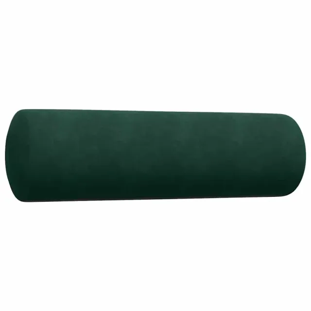 Ensemble de canapés 3 pcs avec coussins et traversins velours