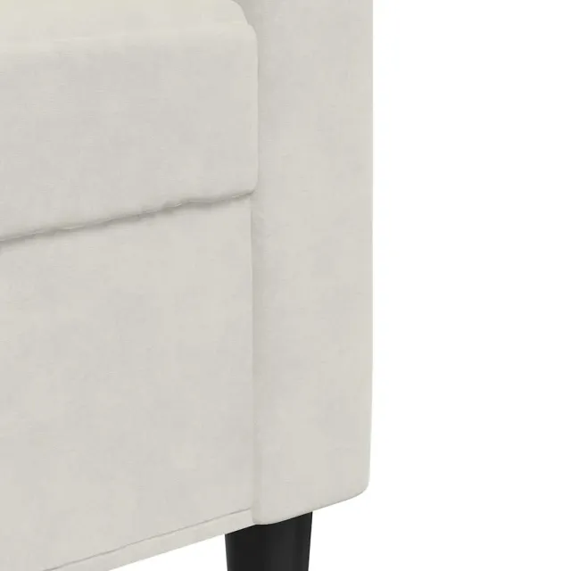 Ensemble de canapés 3 pcs avec coussins et traversins velours