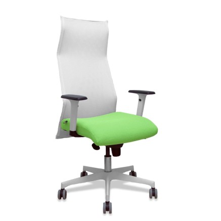 Chaise de Bureau Piqueras y Crespo 54BR65G Blanc Pistache