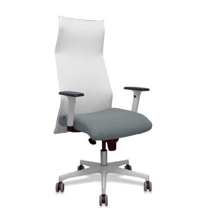 Bureaustoel Piqueras y Crespo 54BR65G Wit Grijs