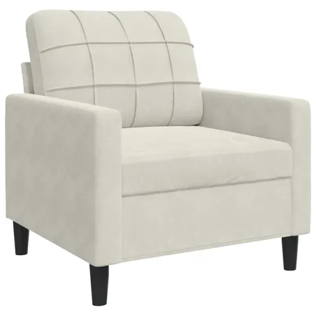 Ensemble de canapés 4 pcs avec coussins et traversins velours