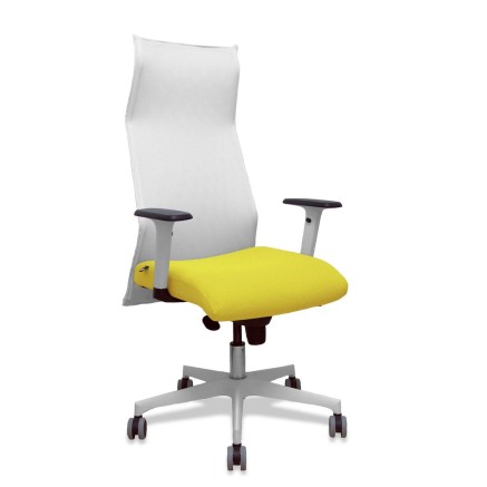 Bürostuhl Piqueras y Crespo 54BR65G Gelb Weiß