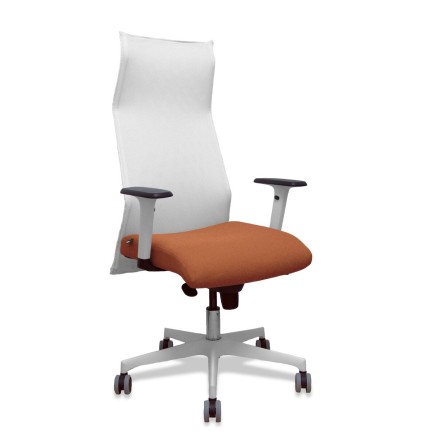 Bureaustoel Piqueras y Crespo 54BR65G Wit Bruin