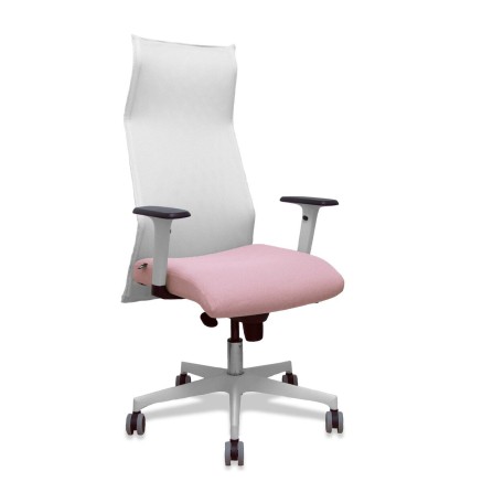 Bureaustoel Piqueras y Crespo 54BR65G Wit Roze