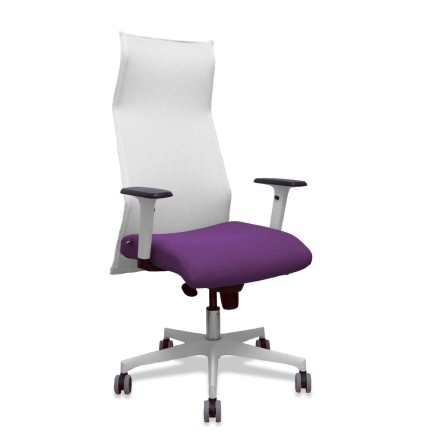 Bureaustoel Piqueras y Crespo 54BR65G Wit Paars