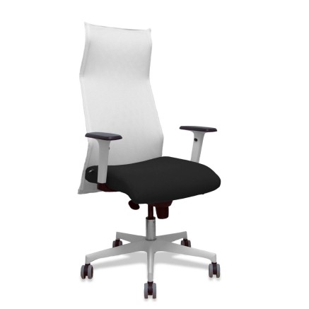 Bürostuhl Piqueras y Crespo 54BR65G Weiß Schwarz